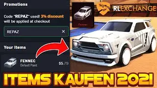 So KAUFST DU Rocket League AUTOS & ITEMS bei RL.EXCHANGE 2021!😍 | Rocket League Tutorial deutsch
