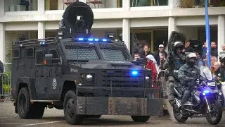 𝗜𝗡𝗧𝗟 𝗛𝗨𝗟𝗣𝗩𝗘𝗥𝗟𝗘𝗡𝗜𝗡𝗚𝗦𝗘𝗩𝗘𝗡𝗧 𝗞𝗔𝗣𝗘𝗟𝗟𝗘𝗡 | Active Shooter demonstratie | SRT-motor & Lenco Bearcat in actie