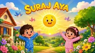 Suraj Aya | Kids Song | Rhymes For Children | Hindi Rhymes 