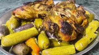 طريقة البط بالبرتقال 🪿حكايه وطبعا لازم محشي 🫑🍆