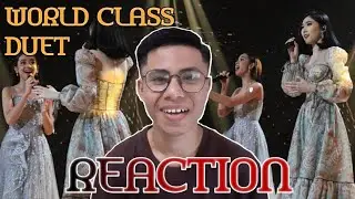 REACTION Lyodra ft Isyana - Time To Say Good Bye || Konser Kemenangan Indonesian Idol 2020