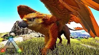 Taming  Caustic Griffin With Minimum Resources Ark survival evolved