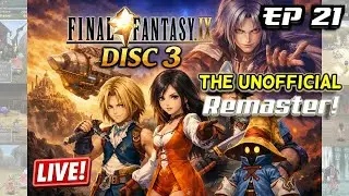 Final Fantasy IX Live Playthrough | Part 21 | FF9 Gameplay | Memoria Mod