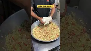 Making video of Paneer Manchurian 😱 | Indian Streetfood