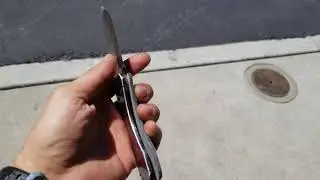 Alien Knives - Framelock Knife Work in Progress