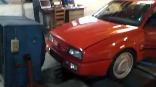 Sleeper rado 280hp 1.2bar dyno run (with the original exhaust)
