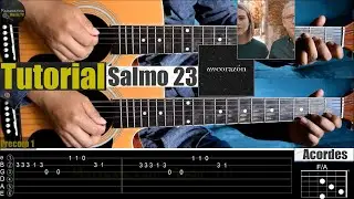 Salmo 23 - Un Corazón || Instrumental a 2 Guitarras | con TABLATURAS y ACORDES