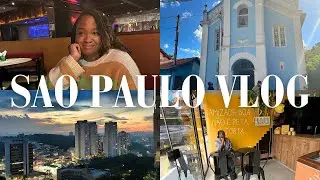 Sao Paulo Vlog 2025 | Portuguese Class, Carro Restaurante, Date Night in Brazil | Resident in Brazil