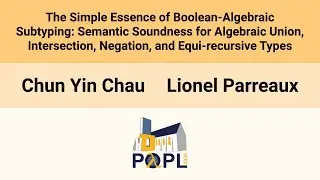 [POPL'26] The Simple Essence of Boolean-Algebraic Subtyping: Semantic Soundness for Algebraic(&hellip;)