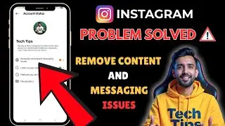 How to solve Instagram Removed Content & Messaging Issue (2026 Update) #techtips #instagram