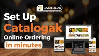Set up Catalogak online ordering in minutes | POS system | English