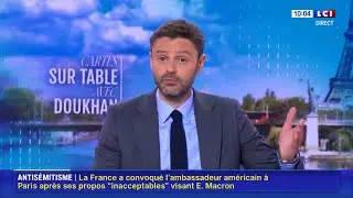 LCI | Première de Cartes sur table avec Doukhan avec David Doukhan (début) — 10h, lundi 25 août 2025
