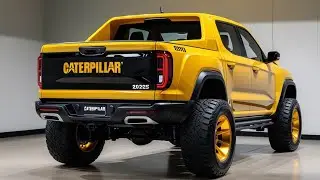2025 Caterpillar Pickup Truck Unveiled: First Look at the Most Powerful Pickup in its Class