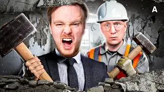 ENDELIG skal vi rive ned et helt hus!!⚒️🏠 Contract Ville Episode 2