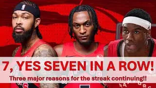 TORONTO RAPTORS WIN 7th IN A ROW!!!!