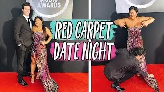 red carpet date night!! friendsgiving, cooking & more!!