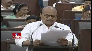 AP Budget 2016-17 for Water Resources Sector | AP Assembly | HMTV