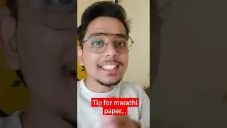 Tip for Marathi Board exam | #shorts #youtubeshorts #class10