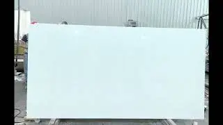 Crystal White Quartz Slab White Sparkle Quartz Countertop
