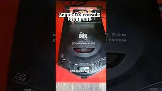 The Sega CDX! #Sega #genesis #segacd #megadrive #cdx #Walkman #cdplayer #rare #retro #retrogaming