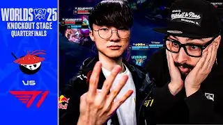FAKER vs la ESPERANZA CHINA ¿La SERIE con MEJOR NVEL del AÑO? | AL vs T1 | WORLDS 2025