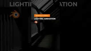 💡 How to make Beautiful Lighting Animation ✨ Blender 3D Tutorial. Share & save for later! ❤️