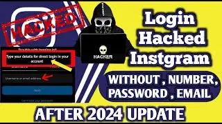 How to Recover Instagram Account Without Email Password And Number | Instagram Account Recovery 2024