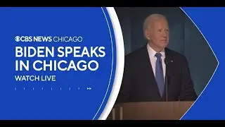 Former President Biden Speaking in Chicago| Full Speech