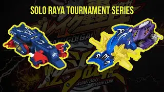 RINGOUT! ROLLING TYRANT VS STRIKE BIDENT | Solo Raya Tournament | break go ga thunder machines