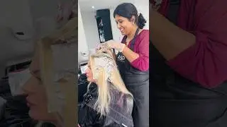 Blonde #Hair Refresh: From #Highlights to Beige! ✨ #londontamil #uktamil #ytshorts #priya