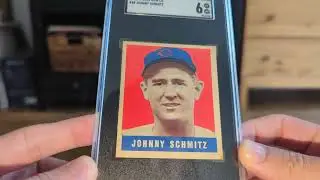 9 Card Vintage SGC Order with T206 HOFer and 1949 Leaf SPs