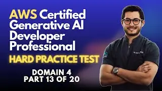 AWS AIP-C01 Practice Exam: Cost & Performance Optimization (Domain 4) - Part 13 of 20