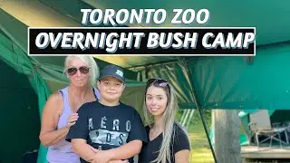 Experience the Ultimate Family Adventure: Overnight at the Toronto Zoo's Serengeti Bush Camp!