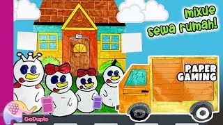 Paper House MIXUE Sewa Rumah ! Bantu MIXUE Menata Barang Pindahan - Goduplo TV