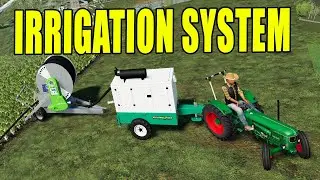 How to Setup Irrigation System for a Small Field? Farming Simulator 19
