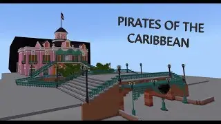 Building Pirates Of The Caribbean Ride | Minecraft | Blue Bayou | Progression Video #1
