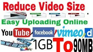 How to Compress Video File Size without losing Quality(1080p)