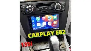 E82 BMW 135i DOUBLE DIN HEAD UNIT | CARPLAY ANDROID AUTO UPGRADE