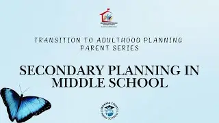 November Transition to Adulthood Planning (TAP) Parent Series