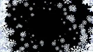 Snowflakes transition 02-FOOTAGE