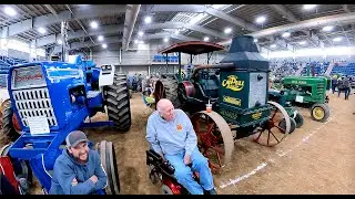 Antique Tractors Show at the Pa. Farm Show 2024