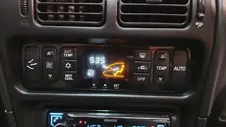 Removing climate control unit - Mitsubishi Lancer Evolution 1 - 3