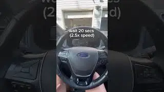 Anti Theft Alarm | 2017 Ford Explorer Limited