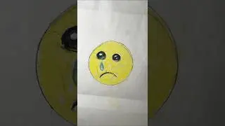 Smiley Face Drawing Tutorial | Cute Emoji Art