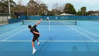 Tennis Practice Points and Rallies for Recreational Players #tennis