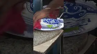 Making of Plastic Plates #making #crafts #handmade #art