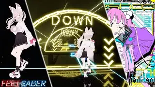 [Feet Saber] Moe Shop - WWW (feat. EDOGA​-​SULLIVAN) | Kikae Feet Saber Pack