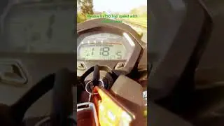 Haojue ka150 top speed with pillion