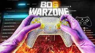 BEST CONTROLLER Settings for AIMBOT + MOVEMENT in Warzone 👑
