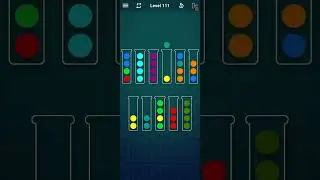 Ball Sort Puzzle levels 109, 110, 111, 112, 113, 114, 115